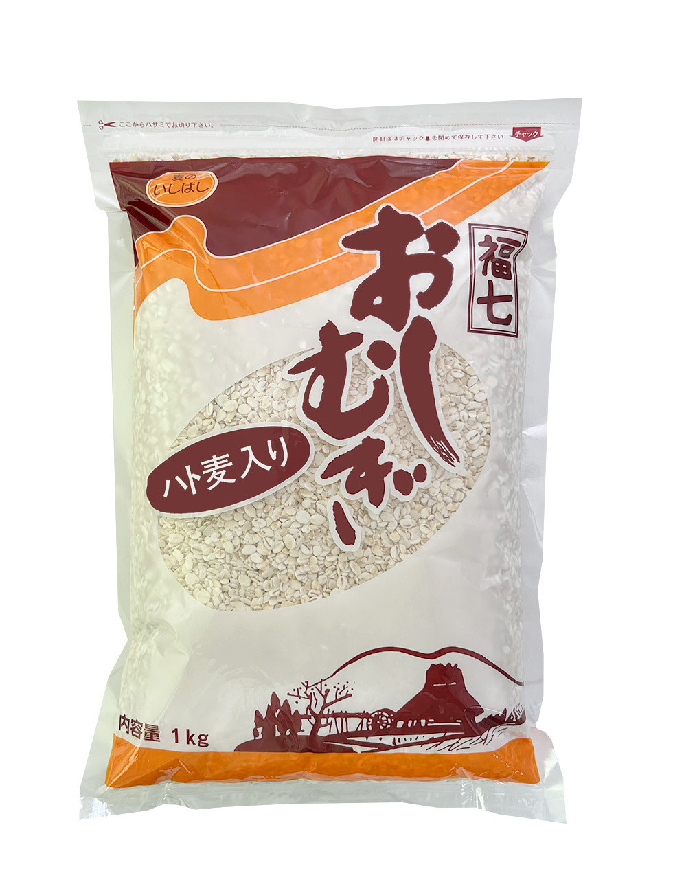 ハト麦入りおし麦1kg